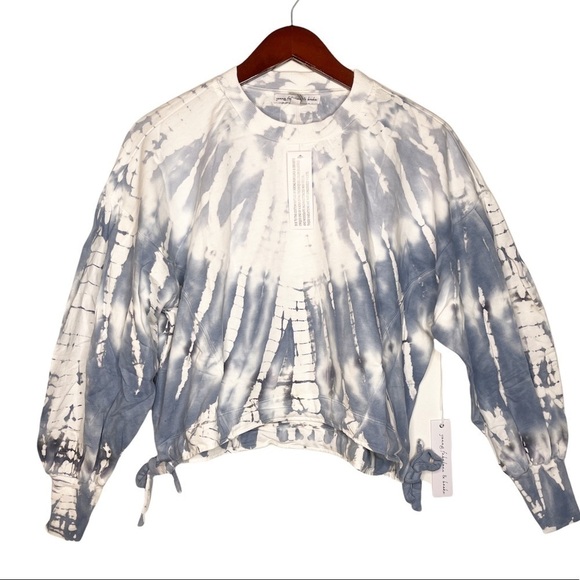 YOUNG FABULOUS & BROKE NWT Saltwater Crew Neck Tie Dye Sweatshirt Size Small - Picture 2 of 14